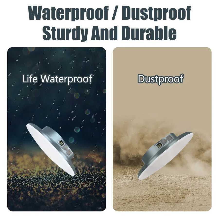 18000mAh LED Tent Light Rechargeable Lantern Portable Emergency Night Market Light Outdoor Camping Bulb Lamp Flashlight Home M251201