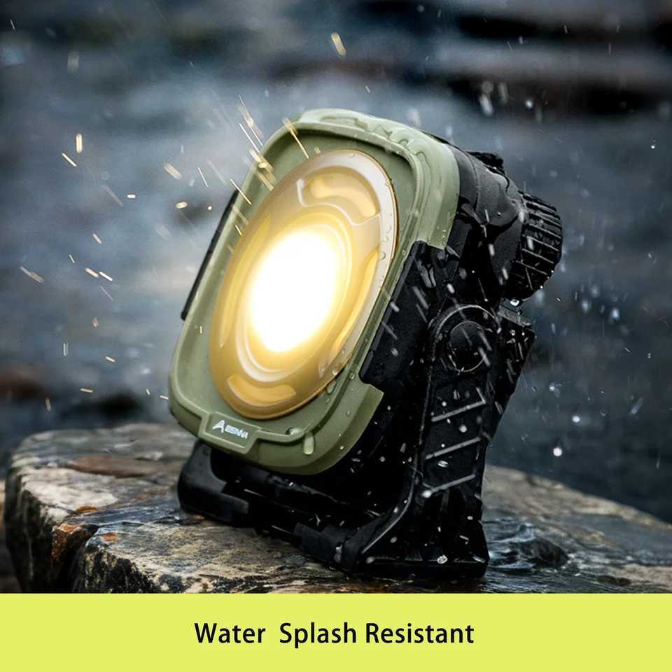 BISINNA Camping Lantern Rechargeable High Lumens Portable Tent Light for Hiking Picnic Traveling M251201