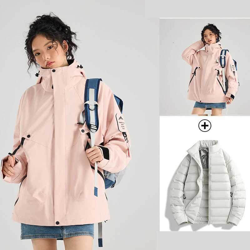 Winter Stormtrooper Jacket Womens Thick Cotton Jacket Outdoor Mountaineering Clothing Cold Resistant and Warm Large FleeceT251201