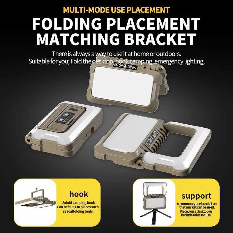 Waterproof Y07 High Power Rechargeable LED Camping Tent Light Portable Outdoor Emergency Searchlight Hanging Night Lamp122 M251201