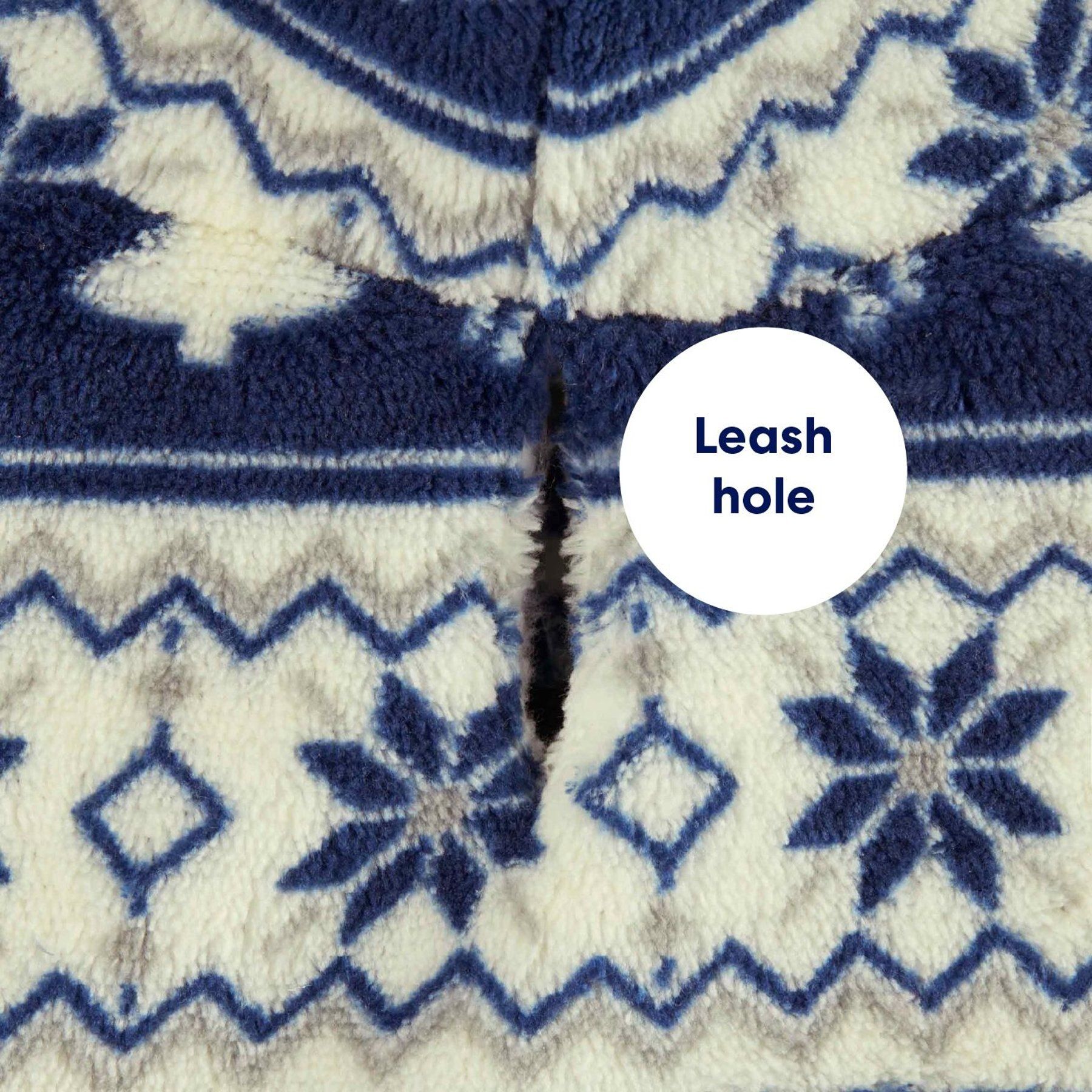Frisco Fair Isle Fleece Lined Dog & Cat Hoodie - view 7