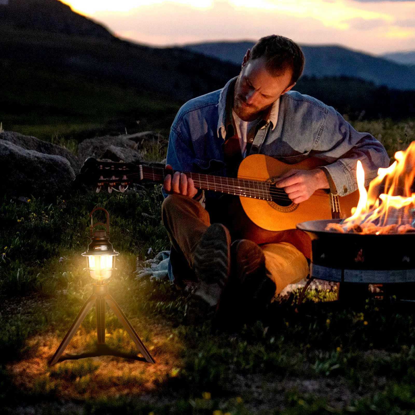 Astrolux CL01 1800-6500K Stepless Dimming Camping Light Tripod Available USB-C Charging 30h Max Runtime Outdoor LED Tent Light M251201