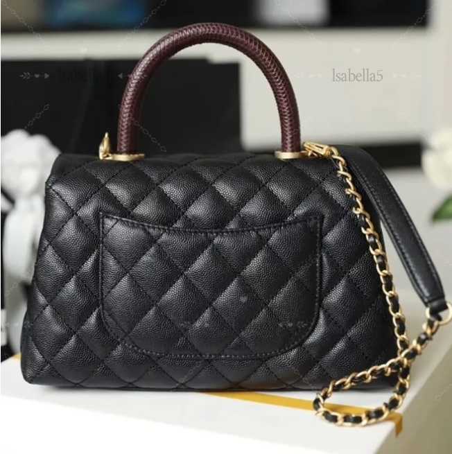 10A High quality l Luxuries Designers Shoulder red and black Handbag tote bag Designer Women highquality Cross Body Bags eather quality Classic Caviar Bag