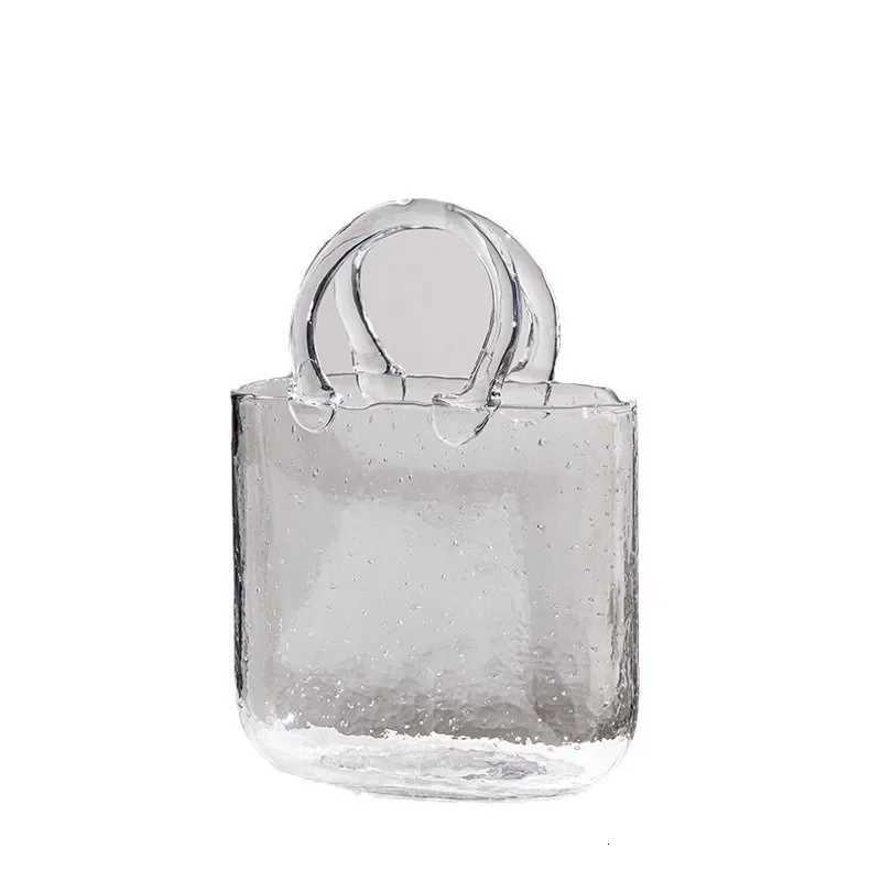 Creative Handbag Modeling Vase Hydroponic Plant He Living Ro Can Be Used As A Fish Tank Mti-functional Decoration Y251201