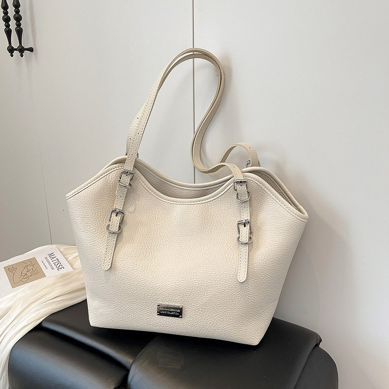 Fashion Commuter Large Capacity for Women 2025 New Style High-end Elegant Versatile Shoulder Handbag Tote Bag