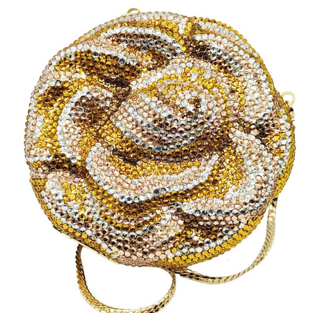 WHTUOHENG Floral Crystal Evening Bags Luxury Diamonds Women Clutch Bags Green/Blue Flower Wedding Purse Formal Dinner Clutches K251201