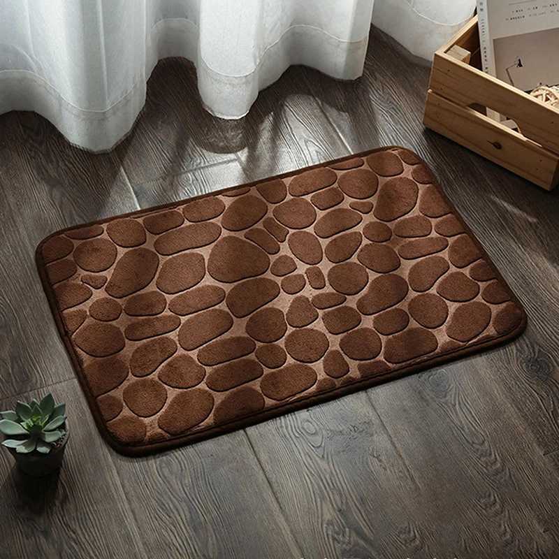 Super Absorbent Bath Mat Non Slip Rugs Bathro Carpets Soft Floor Mat Bedro Toilet Floor Shower Rug He Decor H251129