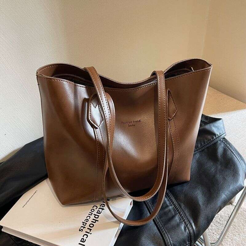 highquality large capacity for women 2025 new simple commuter shoulder early morning bestselling tote bag