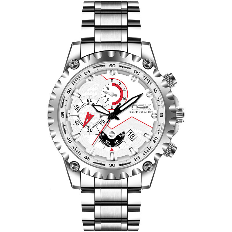 OPK Free Shipping New Designer Watch Cross-border High-quality Calendar Quartz Watch High-quality Luxury Men's Watch