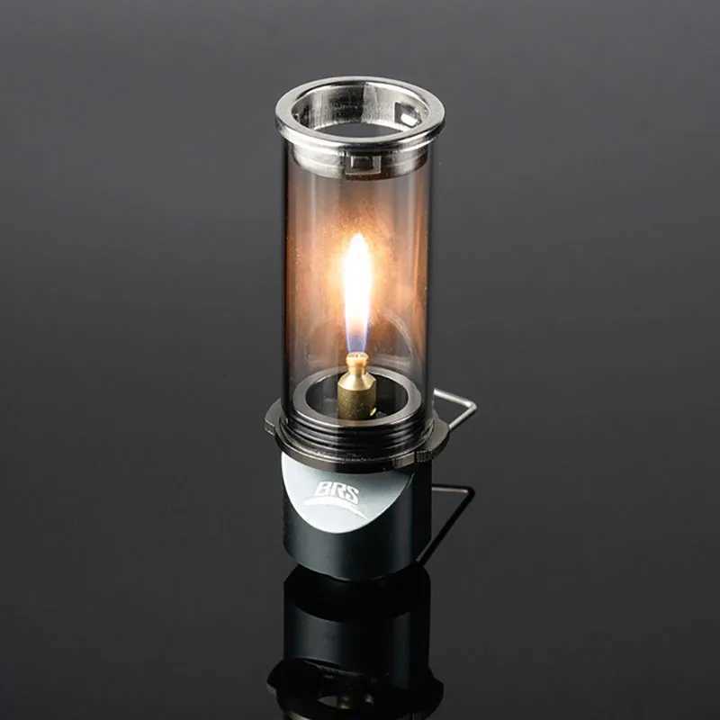 BRS-55 Dreamlike Candlelight Lamp Tent Lighting Equipment Camping Lamp Windproof Gas Candle Lamp Outdoor Camping Lights M251201