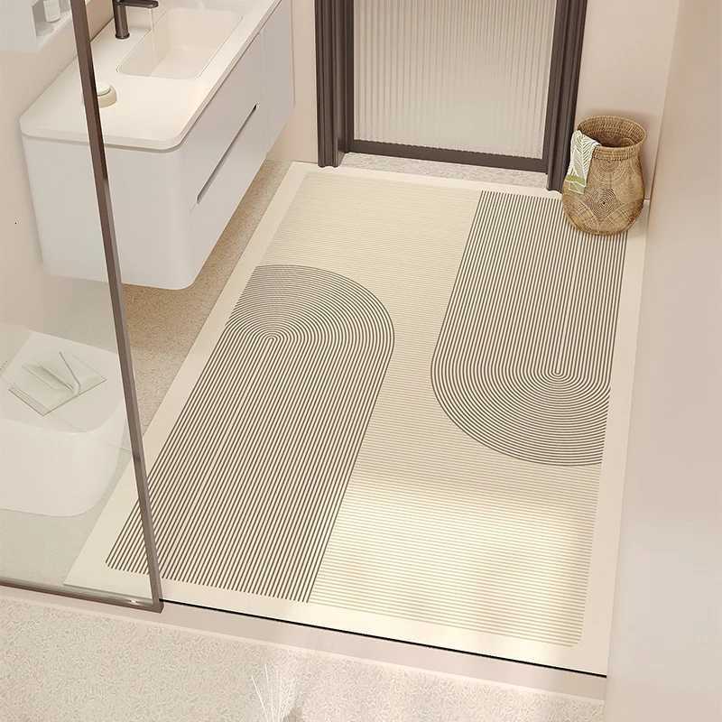 Bathro non-slip floor mats absorbent mats anti-drop diat d quick-drying toilet shower board floor mats H251129