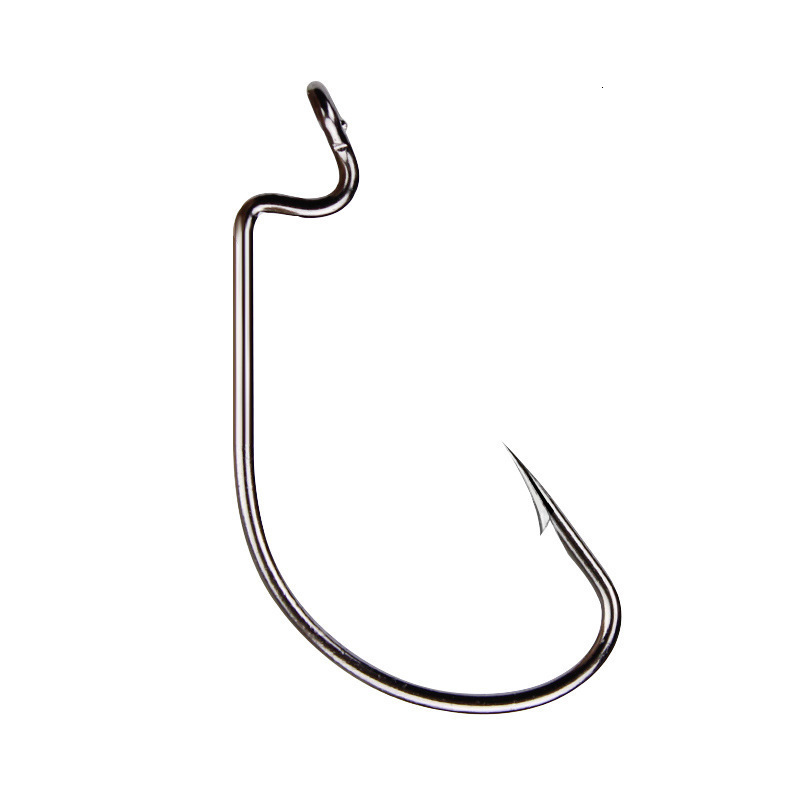 Fishing Hooks 320Pcs Barbless Carp Fishing Hooks Set Non barb Curve Shank Fishhook for Hair Bait Rigs Carp Fishing Tackle 230715