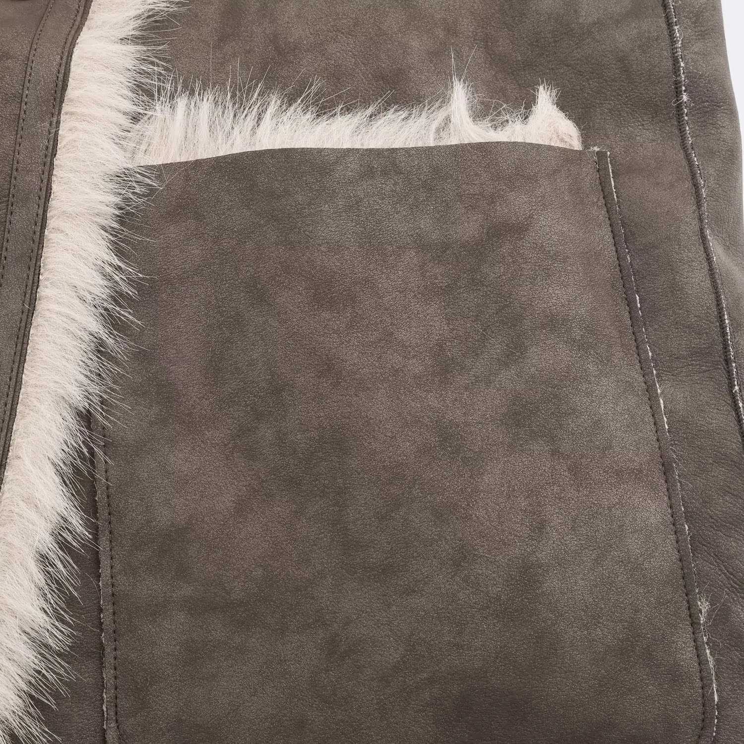 European and American style autumn new style loose double-sided wearing artificial fur effect coat jacketT251201