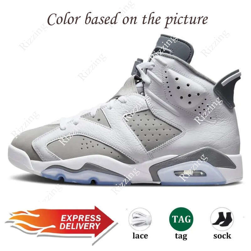 with box Designer mens 6s man basketball shoes 6 designer og fire red black cat oreo brown kelp unc blue aqua tinker cool grey men outdoor sneakers