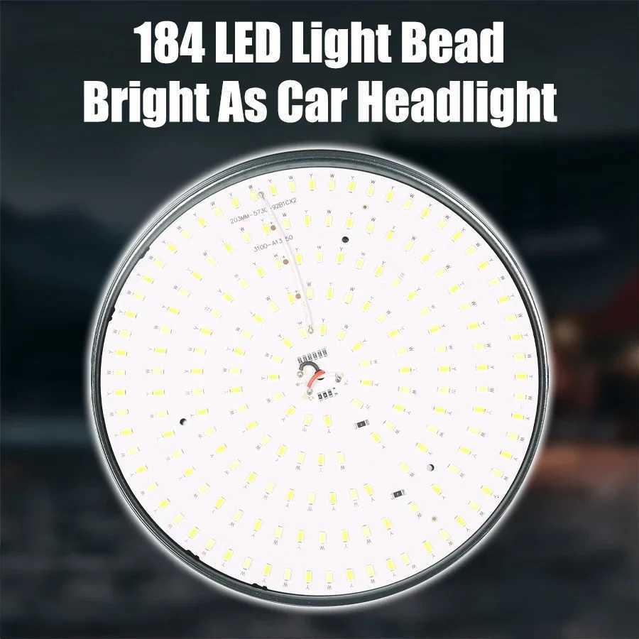 18000mAh LED Tent Light Rechargeable Lantern Portable Emergency Night Market Light Outdoor Camping Bulb Lamp Flashlight Home M251201