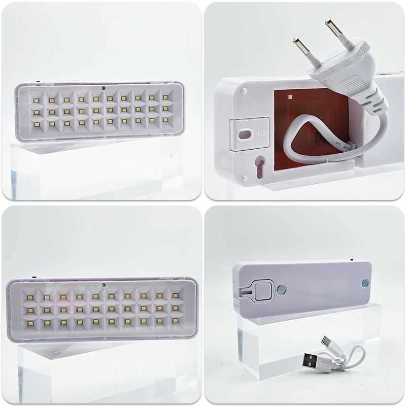 LED emergency light European and American regulations Type-C USB port rechargeable multifunctional camping light M251201