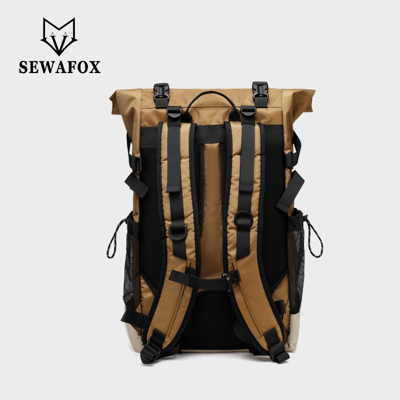 Sewafox Men's backpack,large capacity multifunctional backpack, outdoor sports travel backpack, women's computer bag