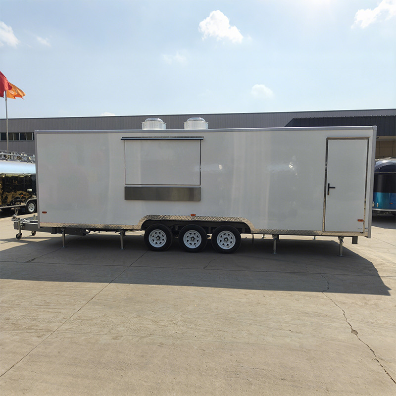 Heavy-Duty Food Trailer with Full Kitchen | 304 Stainless Steel for Hot Dog, Burger & Coffee Business