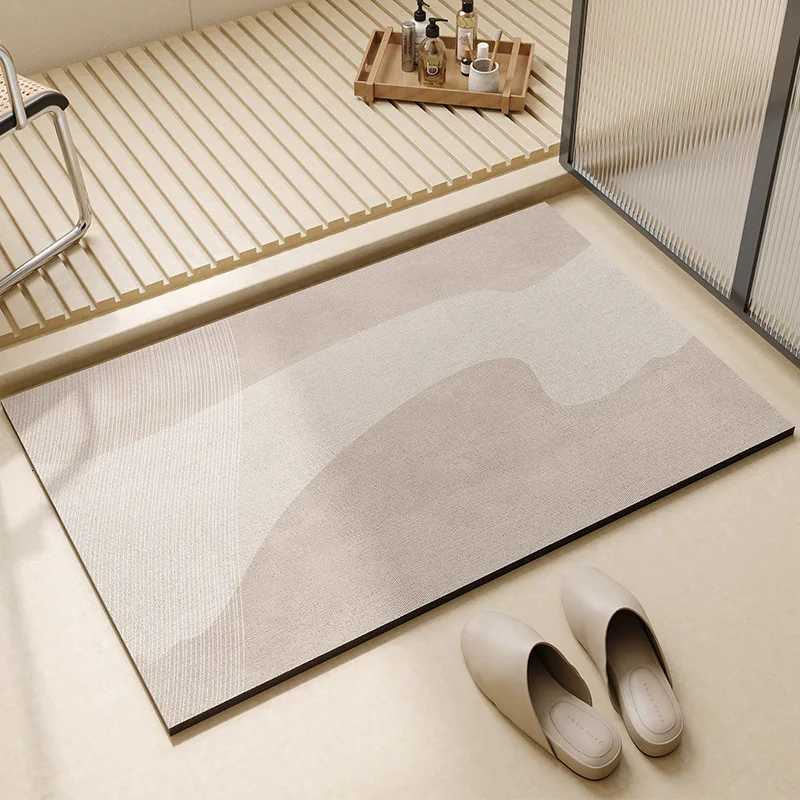 Bathro Mat Rug Bath Mat Water Absorbent Non-Slip Quick Dry Bath Mats for Bathtub Shower Ro Ideal Supplies He Decor H251129