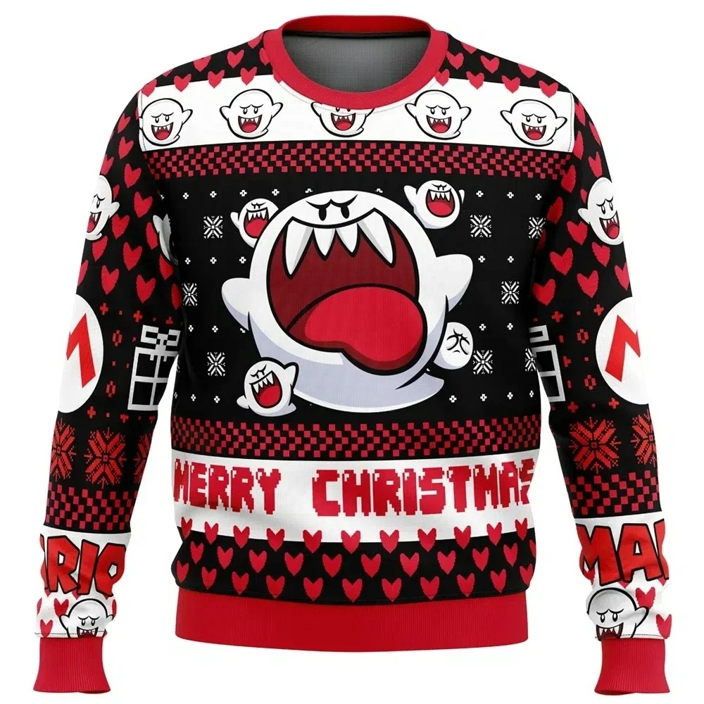 Men's Sweaters Hee Ho Jack Frost Ugly Christmas Sweater Funny Holiday Party Pullover Warm Cozy Xmas For Men Women Gift 2026
