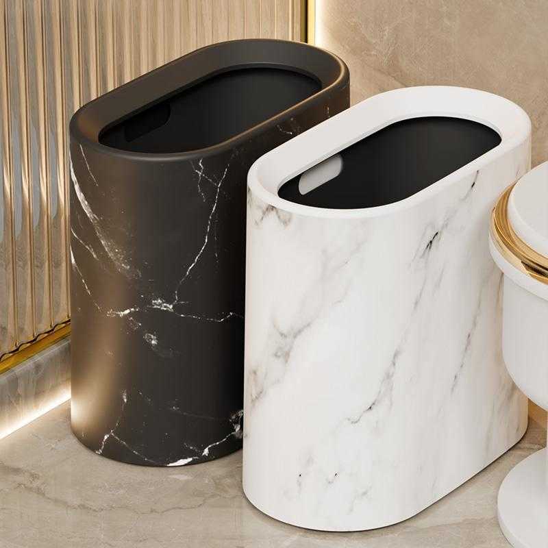 Trash can - Home use, high appearance standard, living room, kitchen, light luxury, high-end. Toilet - Bathroom, closeted area, dedicated bucket C2509