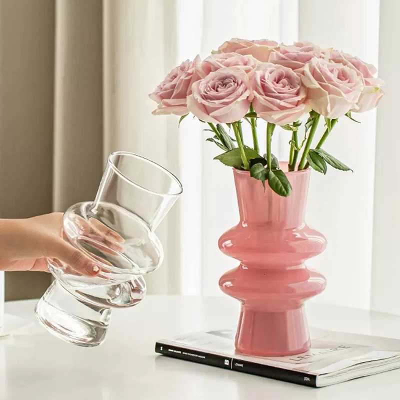 Modern Vase Hydroponic Flower Vases Decorative Flower Vase for He Off Table Decor Wedding Centerpieces Y251201
