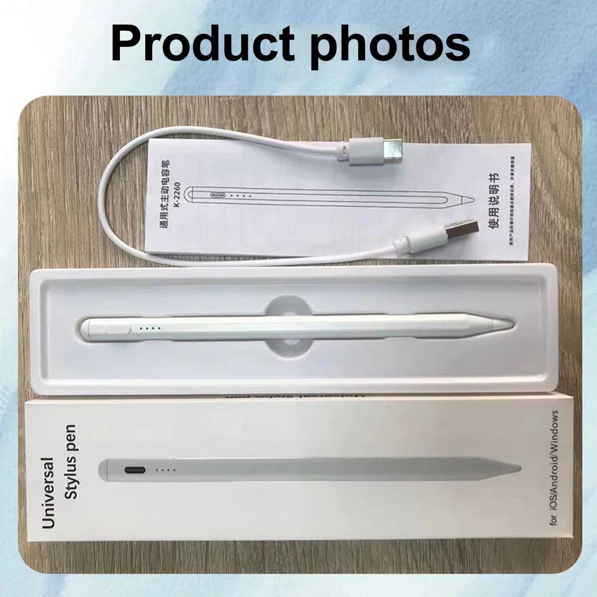 Stylus Pen for Ios Android Capacitive Sn Touch Pen for Ipad Pencil for Tablet Pen With Power Display C251201