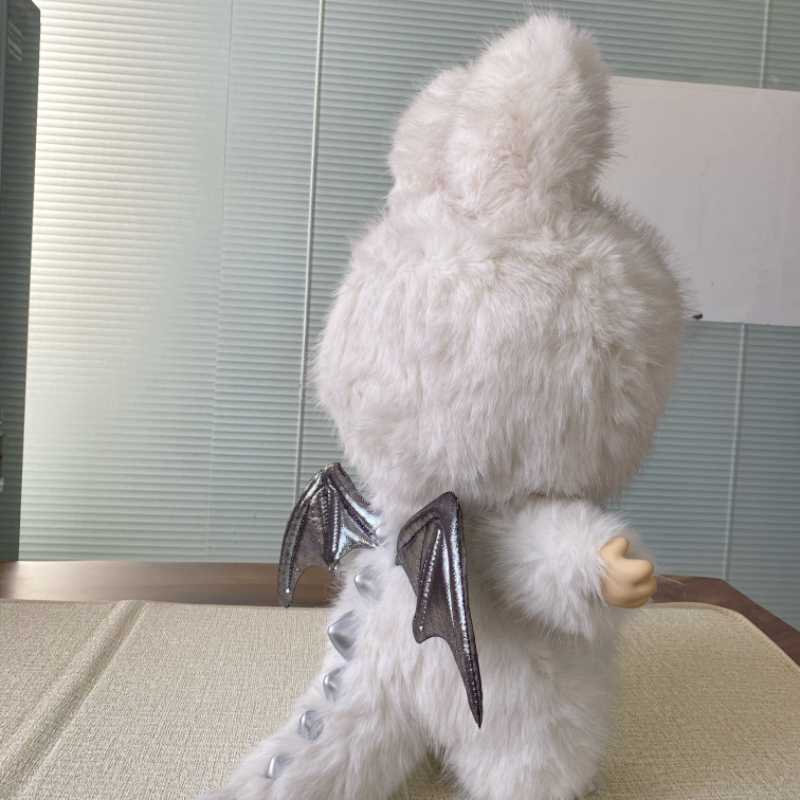 Zimomo Large 58cm Labubu Plushine Anime Dolls I Found You Enamel Characters Mystery Boxes