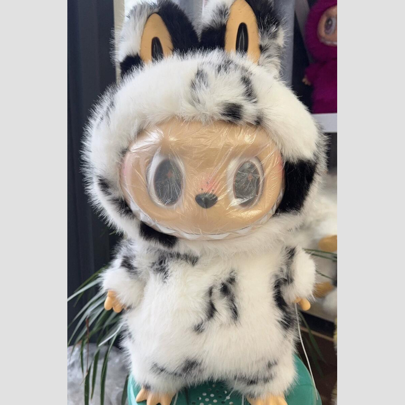 Zimomo Large 58cm Labubu Premium Limited Fan Custom Edition Plushine Anime Dolls I Found You Enamel Characters Mystery Boxes QIAOWANTONG