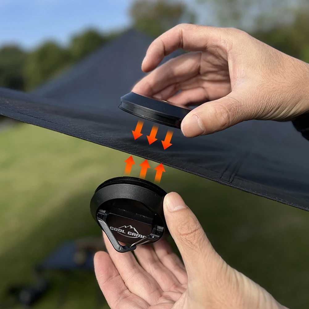 1/2/3PCS Tent Magnetic Hook Expandable Heavy Duty Canopy Magnetic Hooks Outdoor Tent Canopy Hanging Buckle For Outdoor Camping M251201