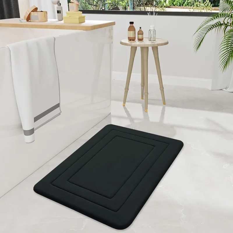 1pc Absorbent Non-Slip Bath Mat Cfortable Standing Pad for Living Ro Bedro H251129