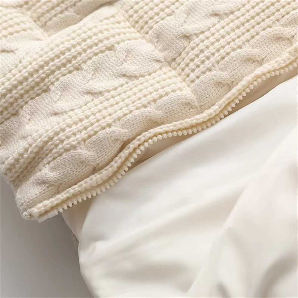 European and American style winter new womens commuting loose and versatile knitted thick jacketT251201