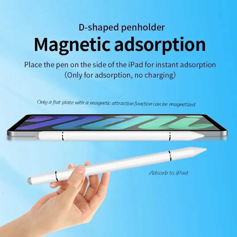 Wenku Magnetic Adsorption 4 in 1 Universal Capacitive Stylus Pen Tips Screw With Ink No Battery for Android Touch Sns Iphone C251201