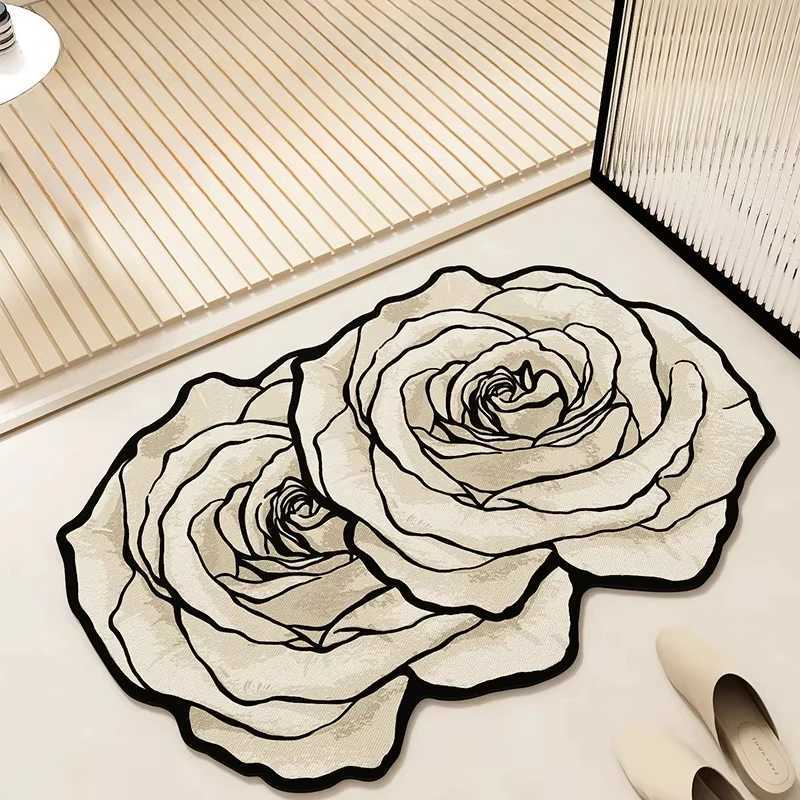 Vikama Silica d Plant Simple Style Soft Waterproof Floor Mat Suitable For Kitchen Floors Bathro Mats And Carpets H251129