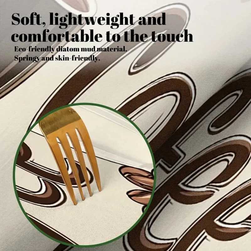 Bohemian Style Diatomite Drainage Mat Quick Dry Kitchen Countertop Pad Heat Resistant Anti Slip Placemat Sink Decor Beautiful Y251201