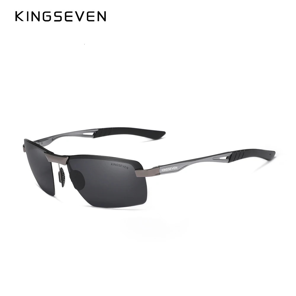 KINGSEVEN Mens Polarized Sunglasses Aluminum Frame UV400 Sun Glasses Male Eyewear Driving Glasses 251129