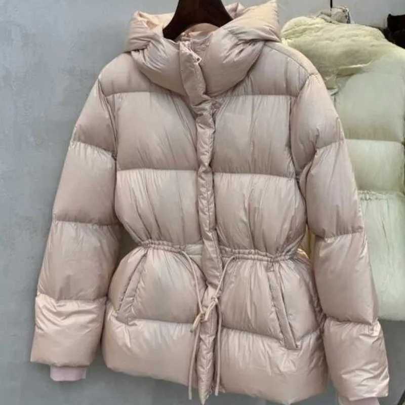 Winter Design Feeling Waist Cinching Slimming Cotton Jacket for Women New in Fashionable Simple Thick Warm Cotton JacketT251201