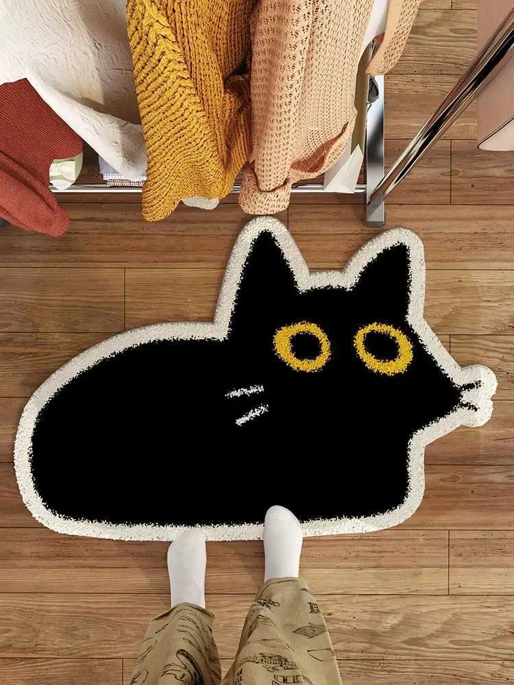 VIKAMA Cute Cartoon Opposite-Sex Carpet For Living Ro And Bedro Decoration Anti-Slip Bedside Blanket He Decoration H251129