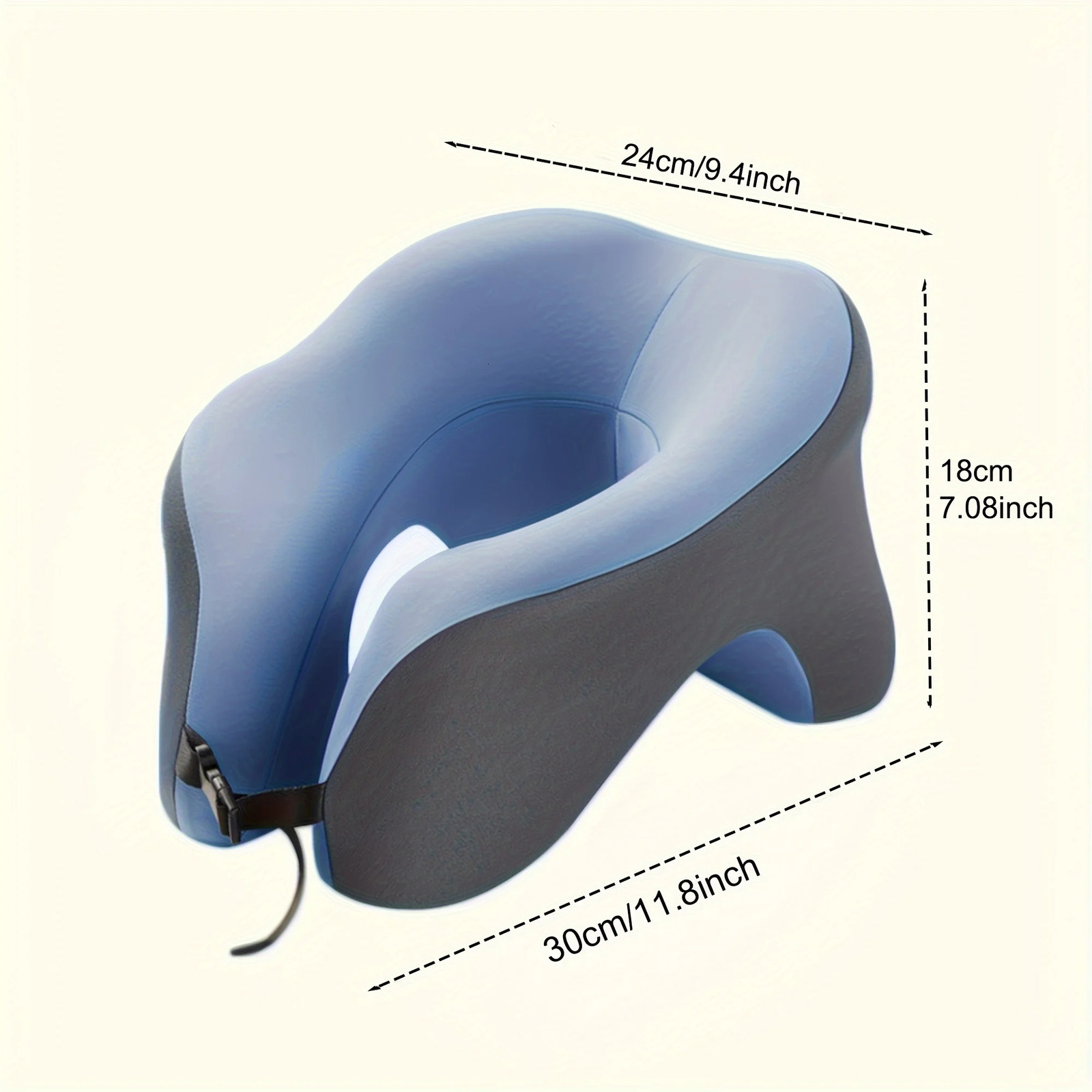 1pc Multi-functional U-shaped Pillow Nap Pillow Head And Neck Protector Travel Airplane U-shaped Pillow 251201