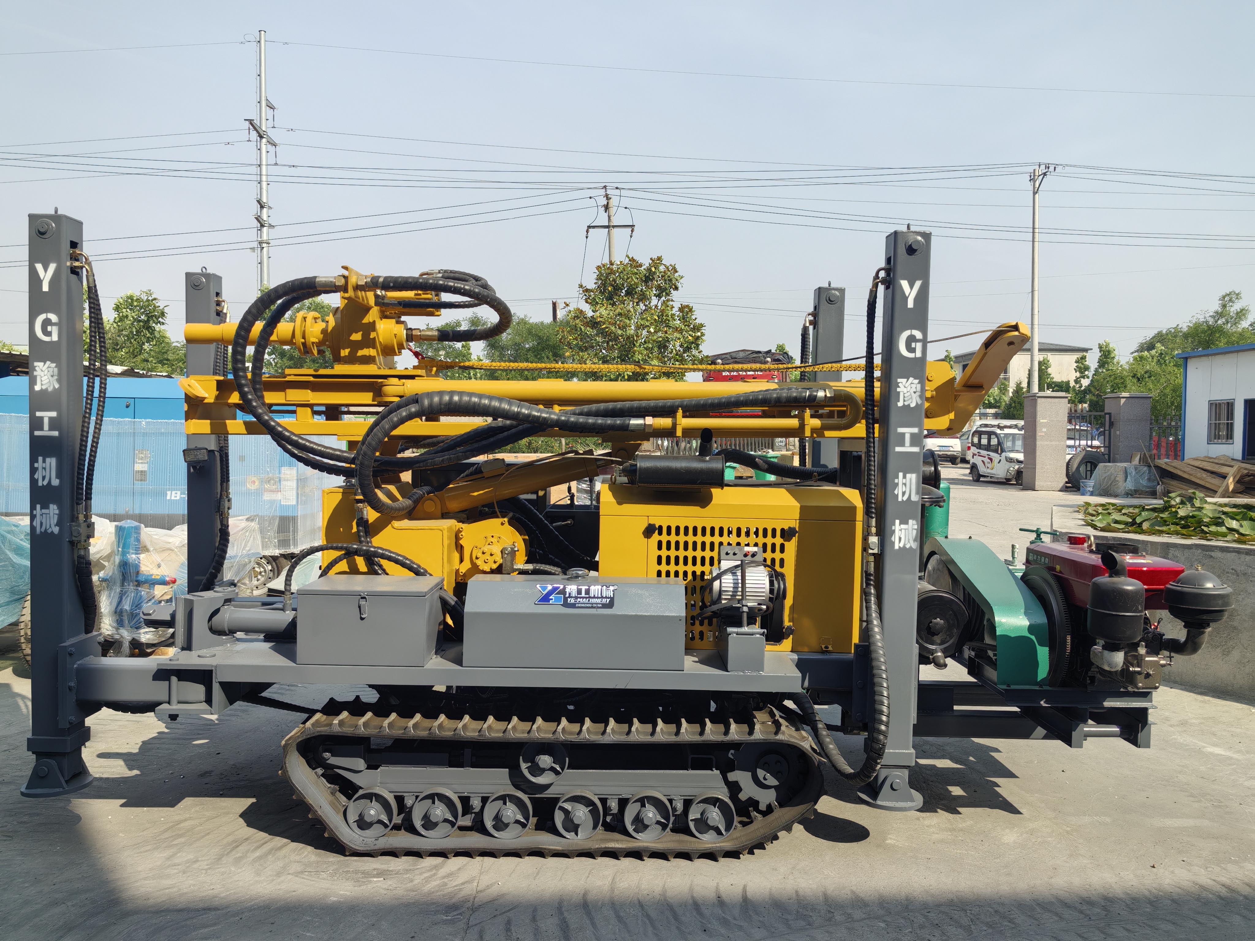 150meters borehole Water Well Drilling Machine Portable Drilling Rig for Water Well