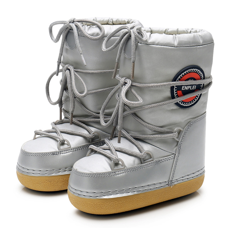 new Women's winter snow boots space boots trendy parent-child ski boots exported to Europe and America