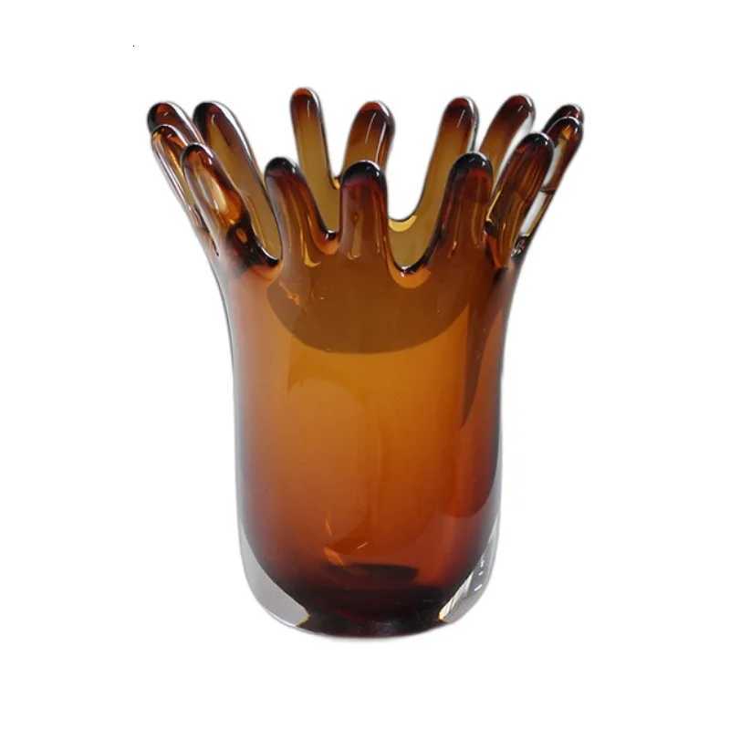Vase Geetric Water Drop Fruit Plate Tray Flower Vase Flower Arrangement Accessories Desktop Storage Container Y251201