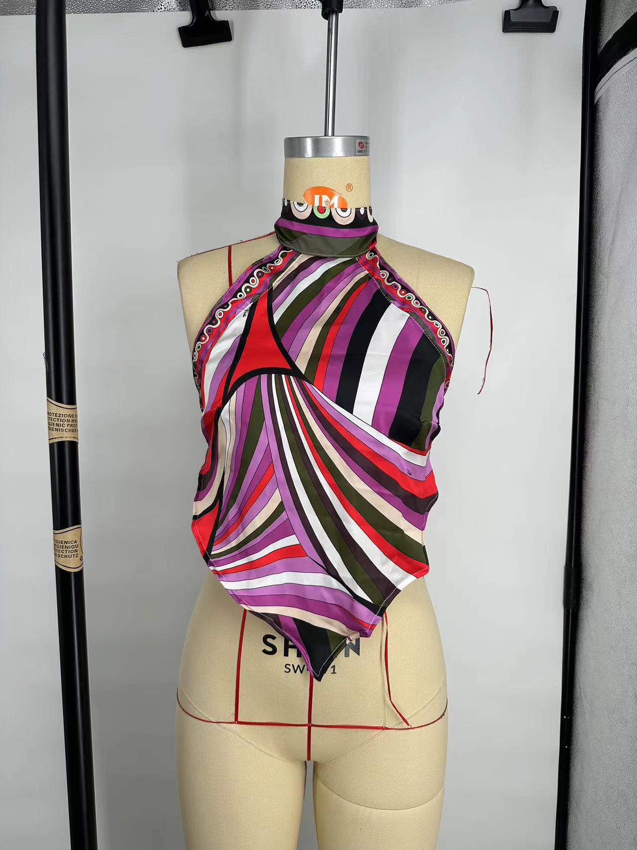 Pucci Women Swimsuit Bikini One-Piece Swimwear Sling Bibs Shorts Beach Pants Swimsuit