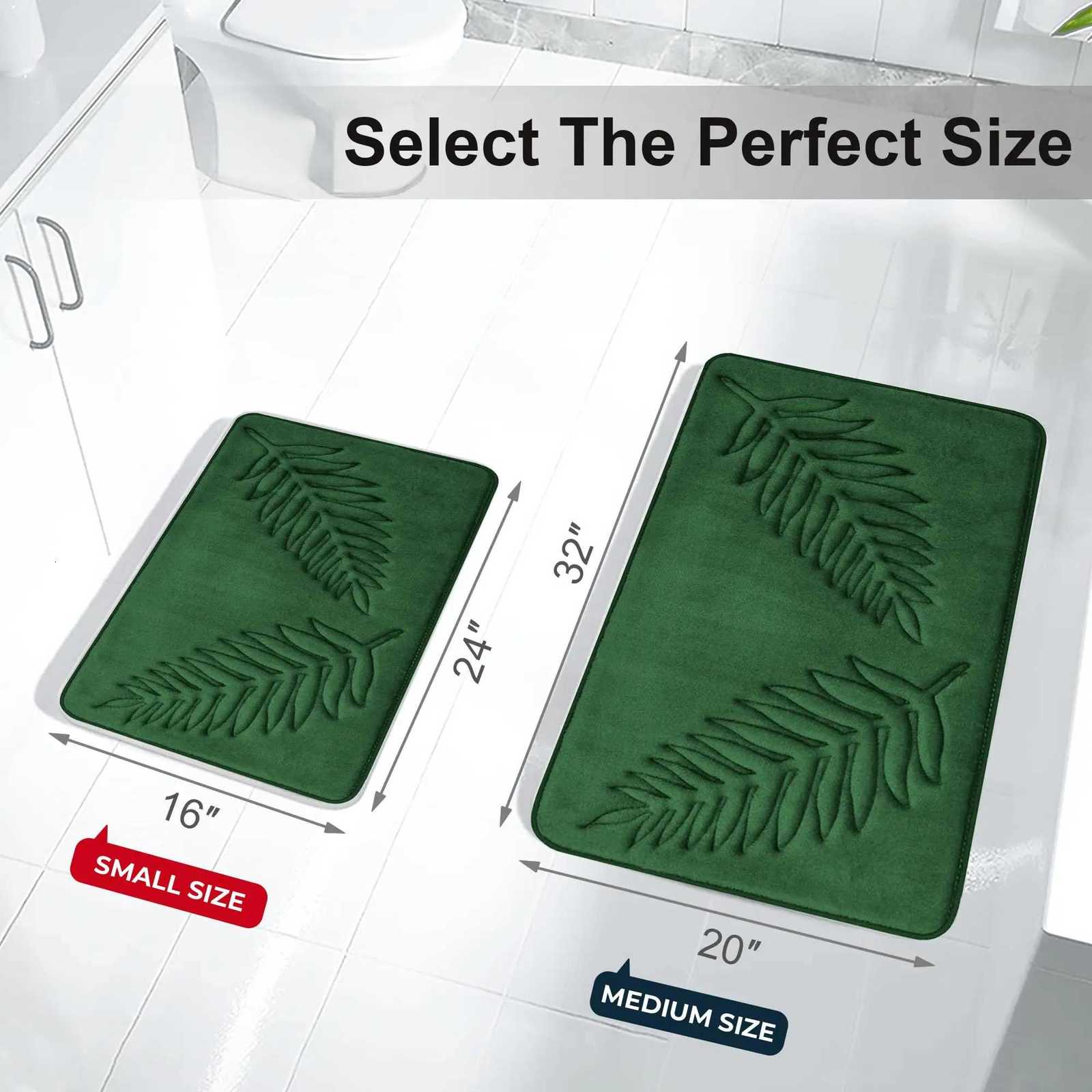 Fashion Bath Rug Soft Non-Slip Quick Dry Bath Mat Absorbent floor mat bathro mat hine Washable Shower Anti-slip Carpet H251129