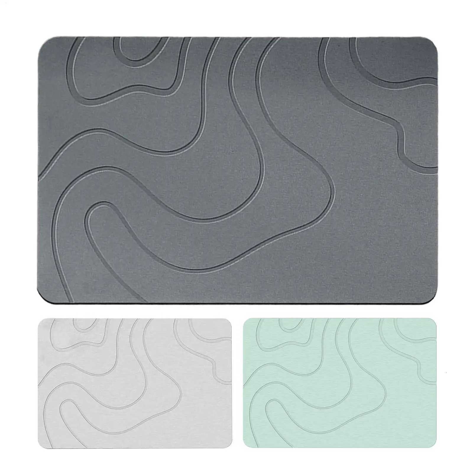 Diatoeous d soft mat bathro absorbent anti-slip floor mat toilet door anti-slip household Entryway quick-drying Rug H251129