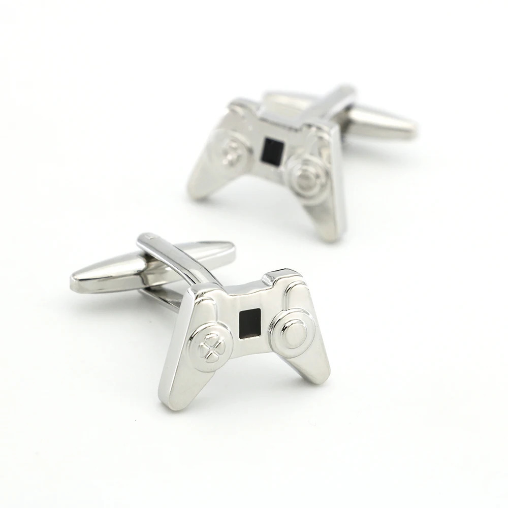 iGame Cartoon Game Cuff Links Quality Brass Material GamePad Cufflinks For Men Gift 251129