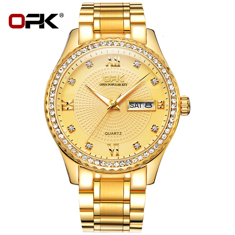 OPK Free Shipping New Designer Watch Hot Selling Calendar Quartz Watch Boutique High-end Men's Watch