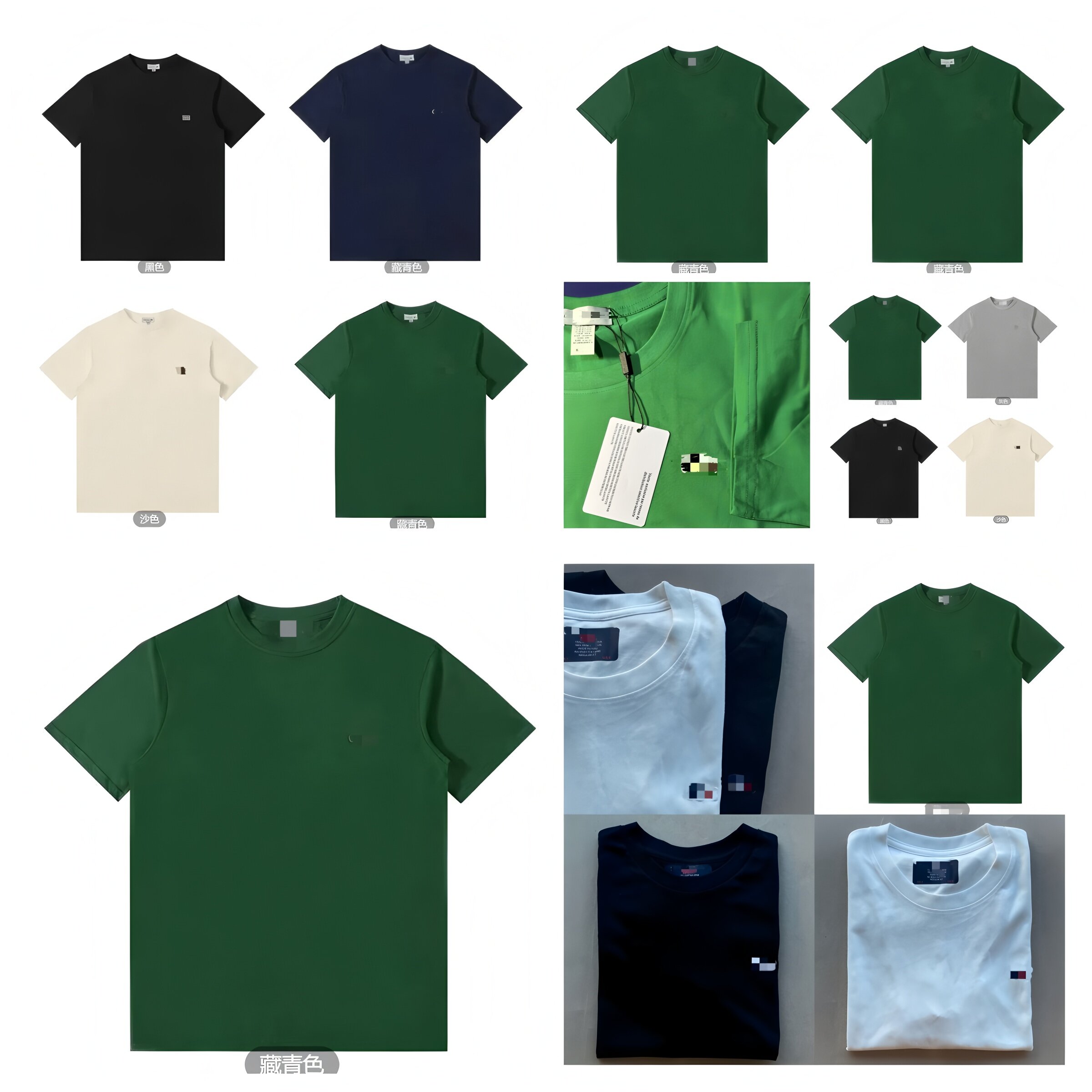 France L Brand Designer Summer Tees T-shirt Pure Cotton Women NEW Style Girl Student