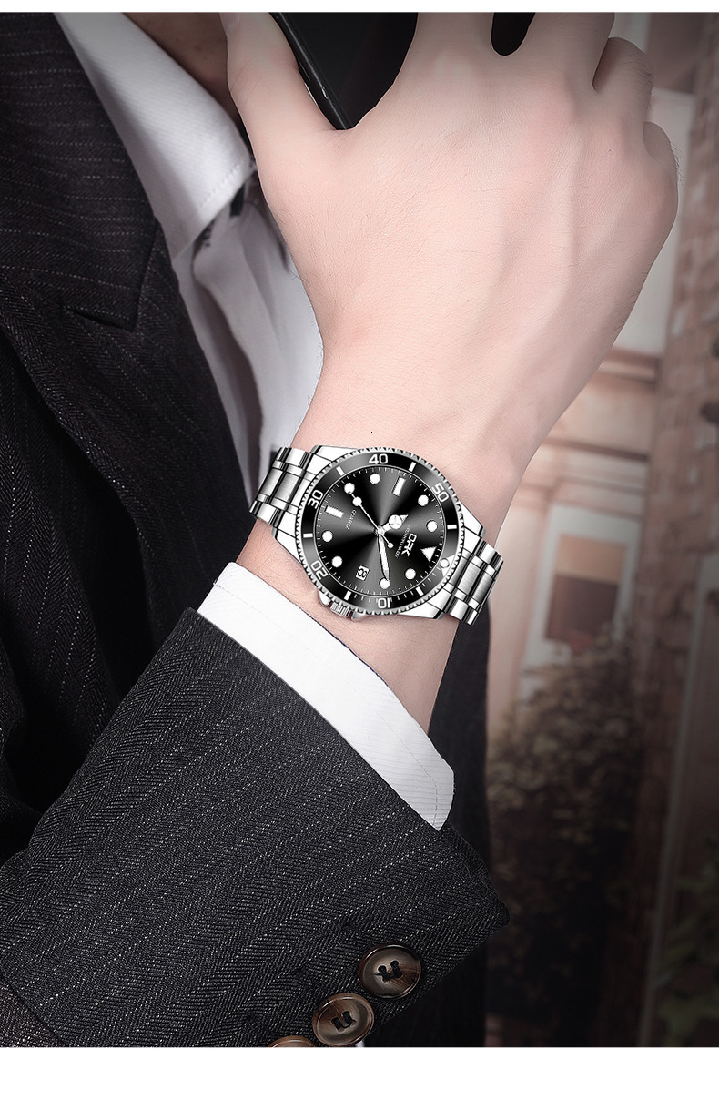 OPK Free Shipping New Designer Watch Manufacturer Wholesale Dropshipping Cross-border Hot-selling Luminous Quartz Watch Men's Watch Male Watch