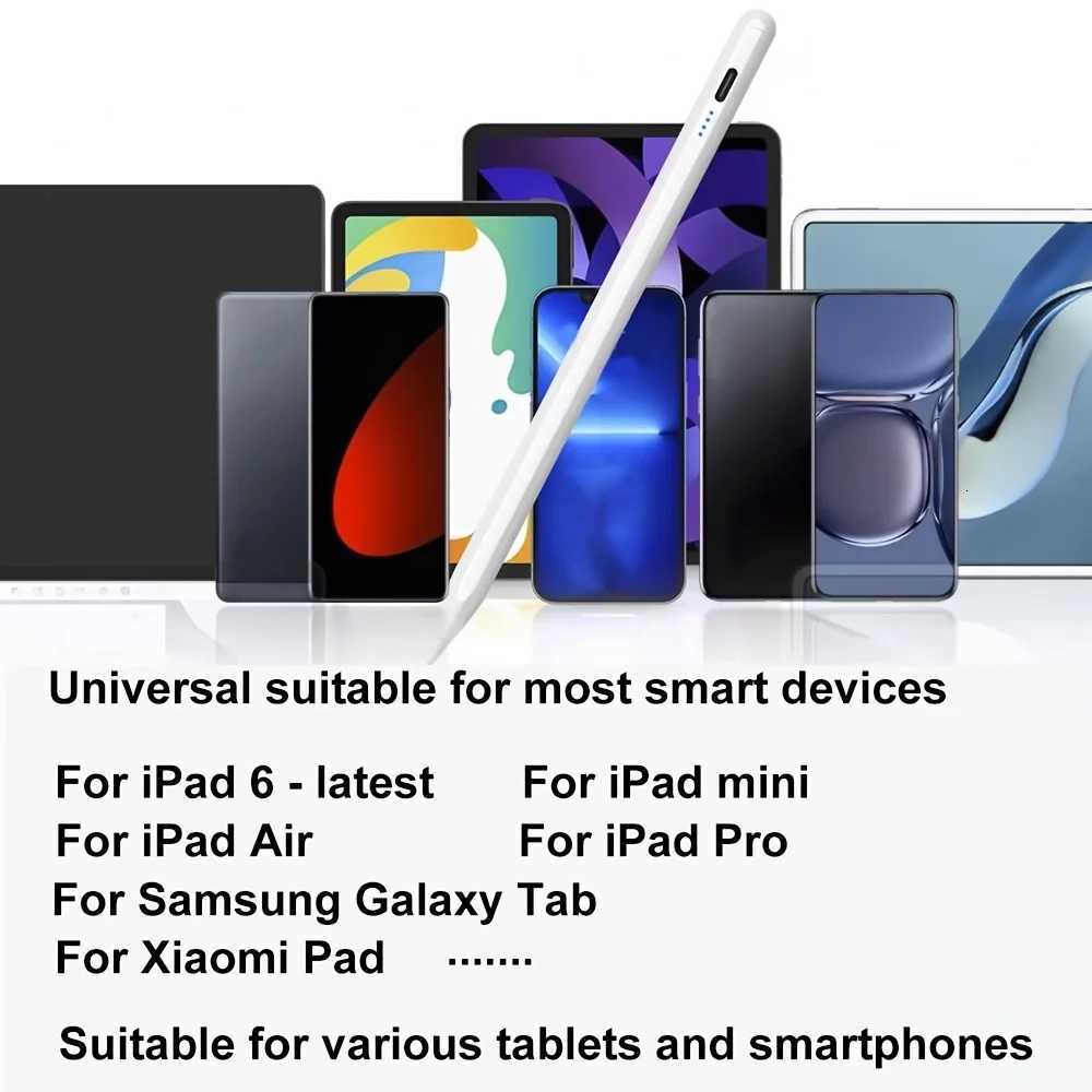 Stylus Pen for iPad Android Tablet Pencil 2 Pro Air 3 4 5 M2 M3 M4 Mini 2024 2025 Find My in App Palm Rejection IOS Draw C251201
